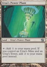 Urza's Power Plant - 8th Edition - MP, English MTG Magic FLAT RATE SHIP