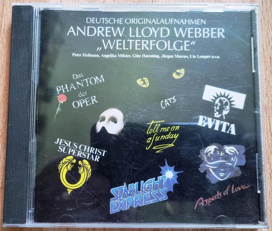 ANDREW LLOYD WEBBER Welterfolge Peter Hofmann, Angelika Milster, Gitte Haenning - Bild 1 von 4