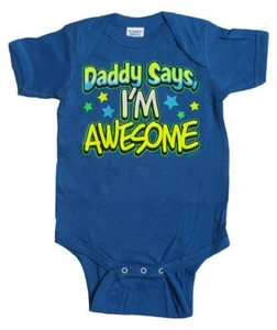 Body para niños pequeños "Papá dice, soy impresionante" - Imagen 1 de 21