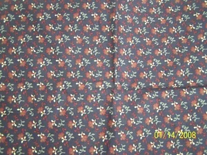 Marcus Brothers Textiles, Purple flower 100% cotton quilt fabric 18" X 22" - Picture 1 of 2
