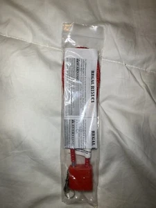 REGAL R15lC1 ORANGE PISTOLS CABLE LOCK KEYS INSTRUCTIONS GUN SECURITY NEW - Picture 1 of 3