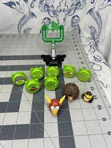 Angry Birds Toy Figures Lot Of Hard Plastic 1-2”, Birds and Pigs (i2) - Picture 1 of 6