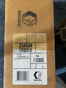 GRACO - 234534 FITTING TEE, SANITARY, 3X - Picture 1 of 2