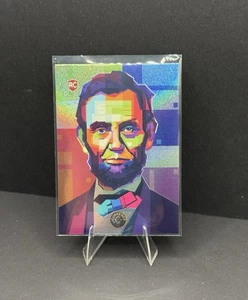 Cardsmiths Currency S1 #41 Abraham Lincoln Crystal Sparkle Parallel - Picture 1 of 2