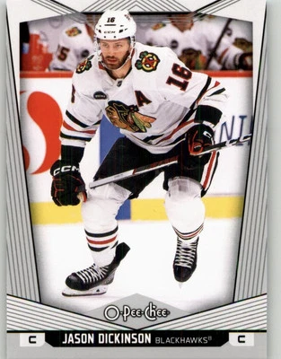 2024-25 O-Pee-Chee Jason Dickinson #76 Chicago Blackhawks - Image 1 of 2
