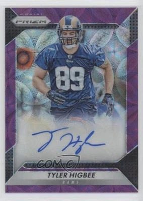 2016 Panini Prizm Rookie Purple Scope /99 Tyler Higbee #RA-THB Auto RC - Image 1 of 2