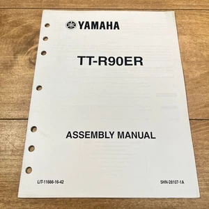 YAMAHA OEM ASSEMBLY MANUAL / 2002 TT-R90ER - Picture 1 of 3