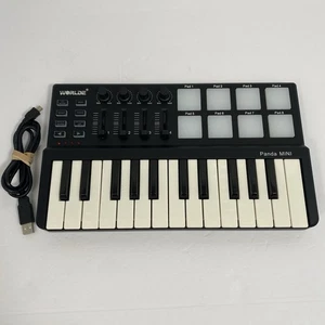 Worlde Panda Mini USB MIDI Keyboard Controller With Cable Tested - Picture 1 of 5