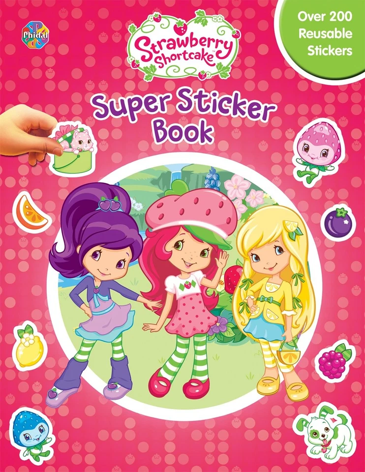 Strawberry Shortcake Super Sticker Book Foto 1 de 1