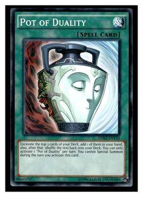 Yu-Gi-Oh! Legendary Decks II Pot of Duality #LDK2-ENY34 - Image 1 of 2