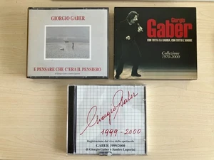Giorgio Gaber _ Lot 2 X CD Albums (total 7 discs) Box Box Boxes RARE - Picture 1 of 13