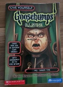 RL Stine Gib dir Gänsehaut Buch 41 Gefahr Zeit 1. Auflage - Bild 1 von 8