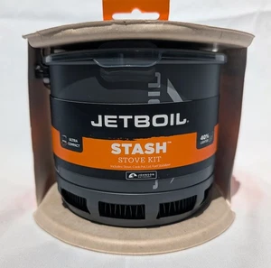 Jetboil Stash Stove Kit - Ultra Compact Outdoor Cooking System - NEW - Foto 1 di 3
