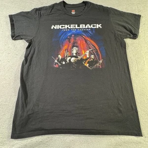 Nickelback Feed The Machine Tour Shirt Herren XL Band T-Shirt Konzert 2017 Daughtry - Bild 1 von 12