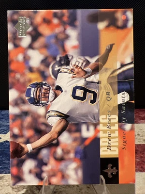 2006 Upper Deck Drew Brees #120   New Orleans Saints  *B6 - Image 1 of 2