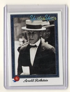 2025 Autografi storici YesterYear 2 Arnold Rothstein #103 Design 5 3/5 SP RARO - Foto 1 di 1