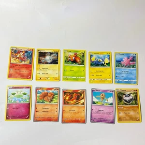 Pokémon 10 Card Lot – Charmander, Vulpix, Simisear, Cottonee & More - Picture 1 of 2
