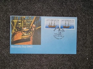 Australian Stamps First Day Cover 26 Jan 1983 Australia Day - Picture 1 of 2