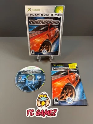Need for Speed: Underground Xbox Original CIB Completo Foto 1 de 4