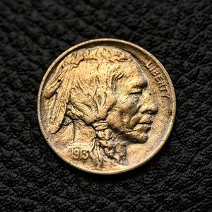 (ITM-7447) 1913-P T-1 Buffalo Nickel ~ Uncirculated BU Cndtn ~ COMBO SHIPPING! - Picture 1 of 3