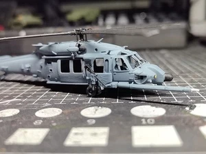 3D-gedruckt 1/144 US HH-60W Jolly Green II Hubschrauber Fertigprodukt Beschichtung - Bild 1 von 8