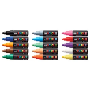 Uni Posca PC-7M Water Based Paint Marker Pen Large Bullet Tip Select Colour - Picture 1 of 23