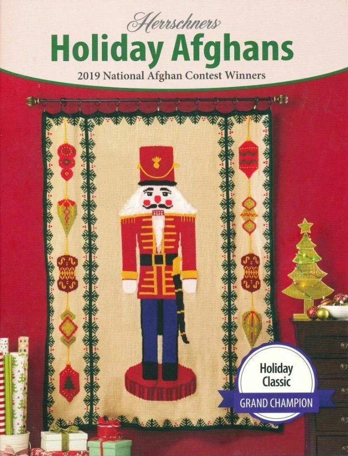 NEW HERRSCHNERS 2019 HOLIDAY AFGHANS CONTEST WINNERS FANTASTIC DESIGNS - Image 1 of 1