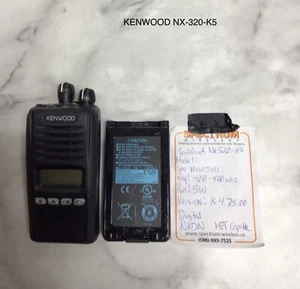 RADIO KENWOOD NX320-K5, VIENE FORNITA CON BATTERIA - Foto 1 di 1