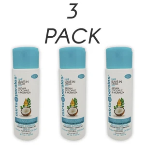 Mirta De Perales Natural Leave-In Cream. Anti Frizz Treatment. 8 Oz. Pack of 3 - Picture 1 of 4