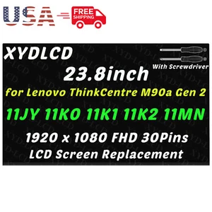 23.8" for Lenovo ThinkCentre M90a Gen 2 11JY 11K0 LCD Screen Display Replacement - Picture 1 of 6