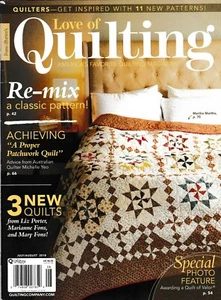 Love of Quilting Americans Favorite Quilting Magazine July/Aug 2018 Back Issue - Picture 1 of 1