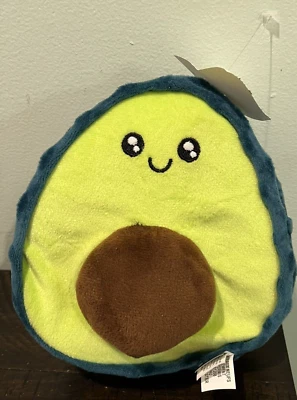 Avocado Dog Toy 7" Avoca-Dog  Squeaker by Bow-Wow Pet Products Toss Fetch Play - Image 1 of 4