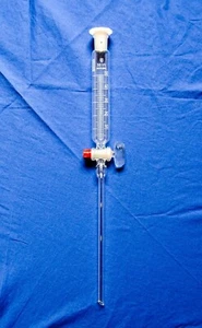 Tropftrichter Scheidetrichter mit Druckausgleich graduiert 50ml NS19/26 S 1 - Bild 1 von 4