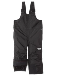 The North Face Little Boy's 5 Freedom Insulated Snow Heavyweight Ski  Bib Black - Picture 1 of 4