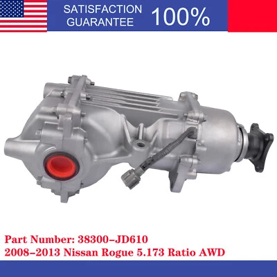 Conjunto de portador de eje/diferencial adecuado para Nissan Rogue 2,5 L L4 AWD 2008-2013 Foto 1 de 4