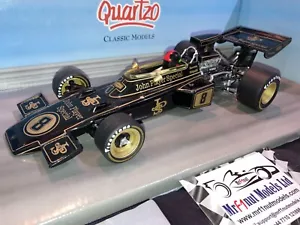1:18 Quartzo Q9007 Emerson Fittipaldi Lotus 72D #8 1st British GP 1972 - Picture 1 of 22