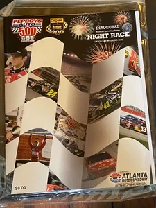 PEPBOYS 500 RACING PROGRAM ATLANTA Inaugural Night Race Labor Day 2009 Extras - Picture 1 of 3