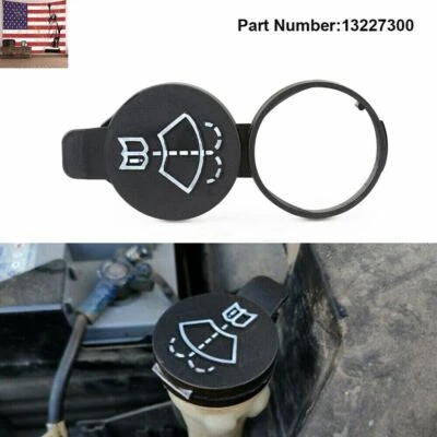 Windshield Wiper Washer Fluid Cap Reservoir Tank Bottle Cover 12767700 13227300  Foto 1 de 4