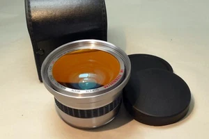 IR Titanium Super WIDE AUX Camera LENS Series VII 54mm threads - with haze AS IS - Picture 1 of 9