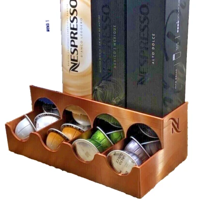 DISPENSER CAPSULE CIALDE COMPATIBILE NESPRESSO VERTUO PORTA CAPSULE - Immagine 1 di 4