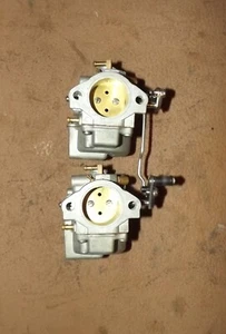 1990 Johnson Evinrude 48 HP 2 Stroke Carburetor Set PN 0439439 Cleaned!!!!! - Picture 1 of 4