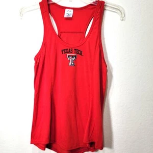 Camiseta sin mangas Texas Tech Racerback M Rivalry Threads malla roja espalda fútbol deportes - Imagen 1 de 6