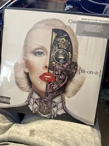 SEALED 3x LP Splatter Vinyl Bionic Christina Aguilera Limited Edition rare hype - Picture 1 of 2