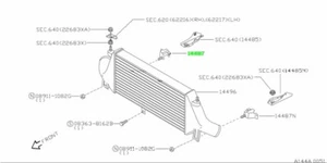 Bracket Intercooler For: Nissan Skyline R32 GTR BNR32 89-94 - Picture 1 of 1