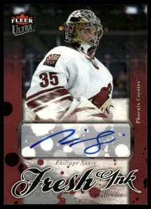 2006-07 Ultra #I-PS Philippe Sauve Fresh Ink - Picture 1 of 2