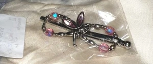 Lilla Rose Fairy Flexi Clip Barrette XS Nuevo Pink Tinkerbell - Imagen 1 de 3