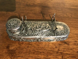 Antico ferro arricciacapelli a vapore sterling Tiffany...1880 -1913 - Foto 1 di 12