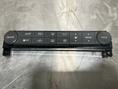 Nissan Máxima 2006 OEM calefacción aire acondicionado panel de control de clima 27500-7Y010 2004 2005 Foto 1 de 4