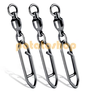 Rodamiento de bolas giratorio con clips eléctricos #0 #1 #2 #3 #4 #5 agua dulce agua salada  - Imagen 1 de 13