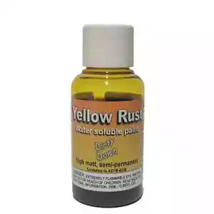 Dirty Down Paints: Dirty Down Yellow Rust - Water Soluble Rust Effect NIB - Picture 1 of 1